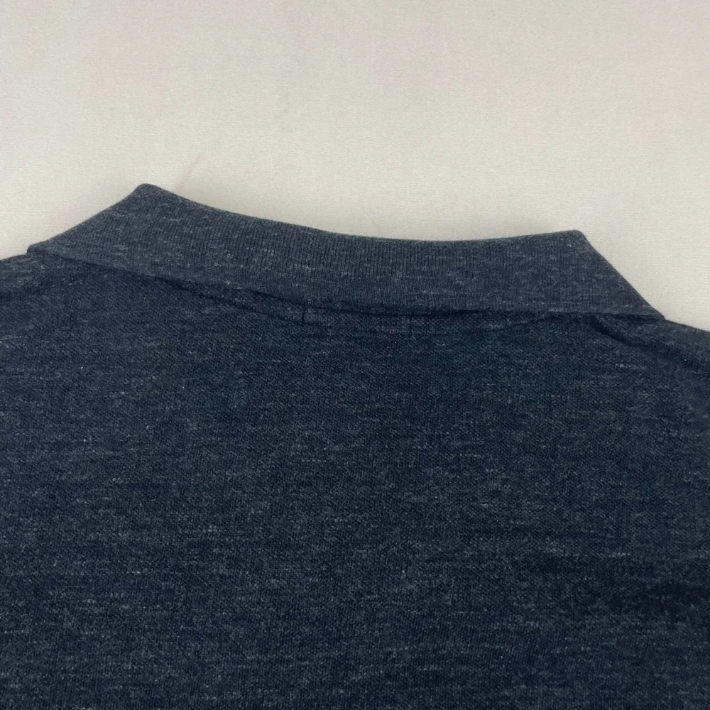 Polo Ralph Lauren Mens Classic Fit Short Sleeve Polo Shirt Gray Heather Large